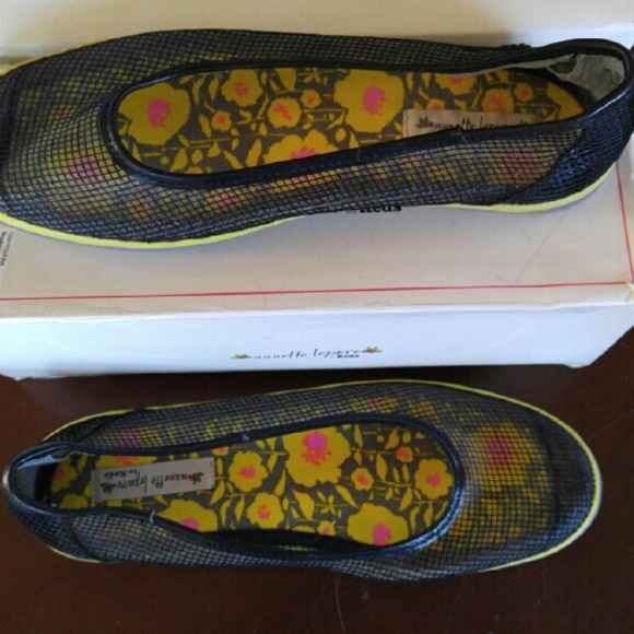 Nanette Lepore by Keds mesh black flat sneaker - Picture 3 of 4